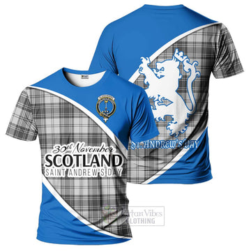 Glendinning Family Crest Tartan T-Shirt Celebrate Saint Andrew's Day in Style Kid's Shirt - Tartan Vibes Clothing