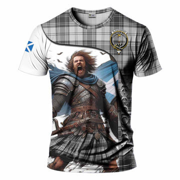 Glendinning Crest Tartan T-Shirt Inspired by the Freedom of Scottish Warrior Kid's Shirt - Tartan Vibes Clothing