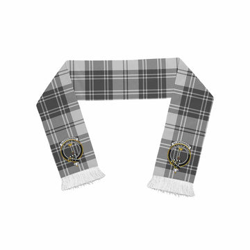 Tartan Vibes Clothing Glendinning Tartan Ruffneck Scarf with Family Crest