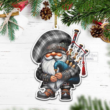 Glendinning Tartan Bagpiper Gnome Christmas Ornament - Tartan Vibes Clothing
