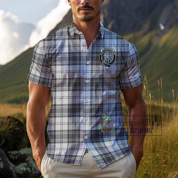 Glendinning Tartan Cotton Hawaiian Shirt with Family Crest Kid - Tartan Vibes Clothing