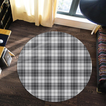 Glendinning Tartan Round Rug Premium Round Rug - Tartan Vibes Clothing