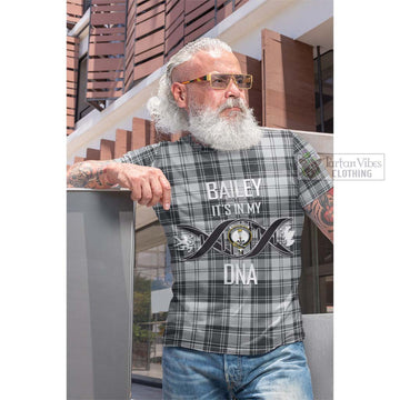 Glendinning Tartan Cotton T-shirt with Family Crest DNA In Me Style