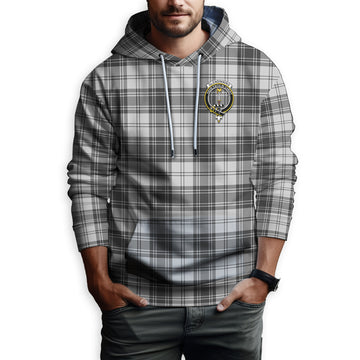 Glendinning Tartan Hoodie with Family Crest Zip Hoodie - Tartan Vibes Clothing