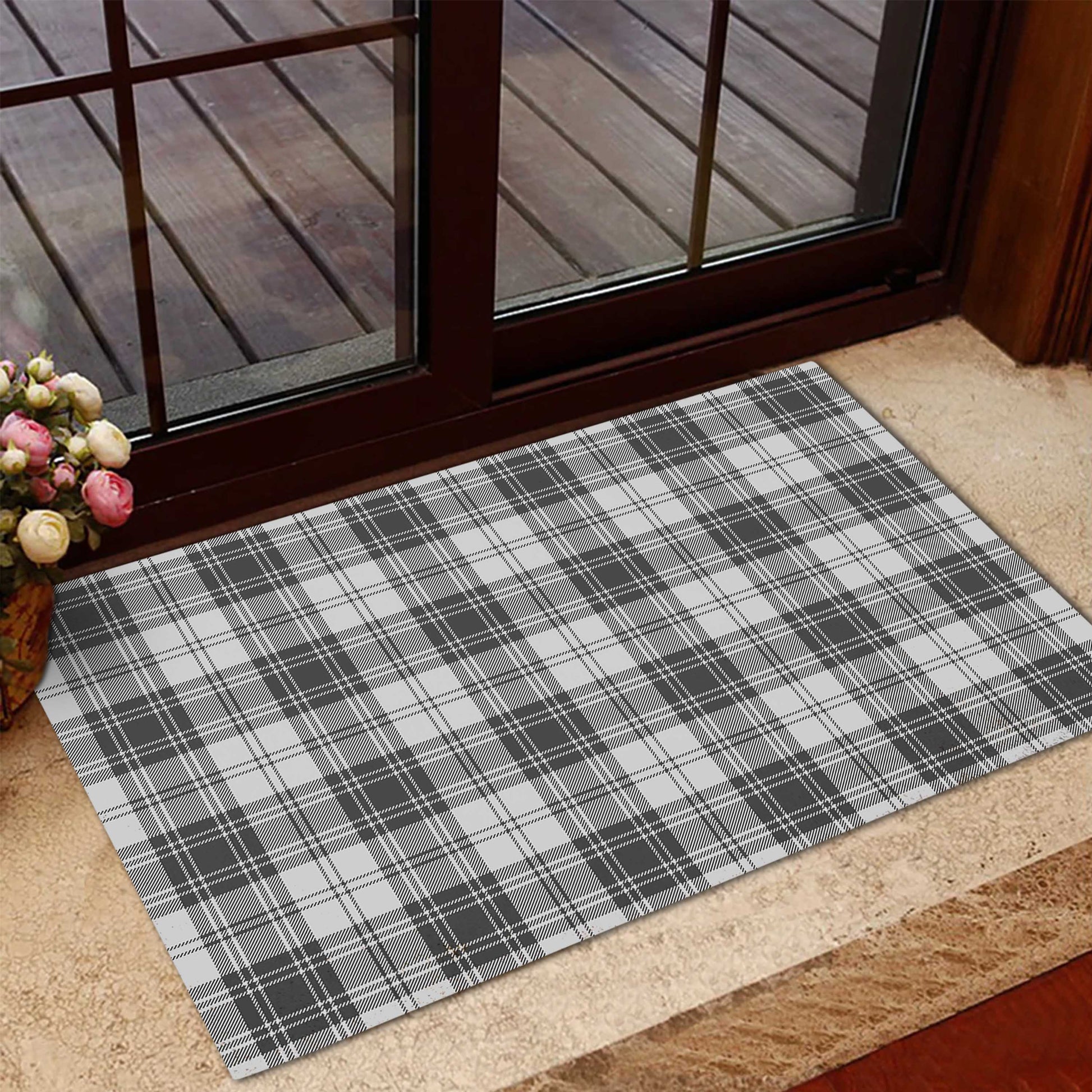 Glendinning Tartan Rubber Doormat L 60*90cm - Tartan Vibes Clothing