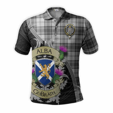 Glendinning Tartan Family Crest Polo Shirt Lion Rampant Royal Thistle Shield Celtic Inspired Kid - Tartan Vibes Clothing