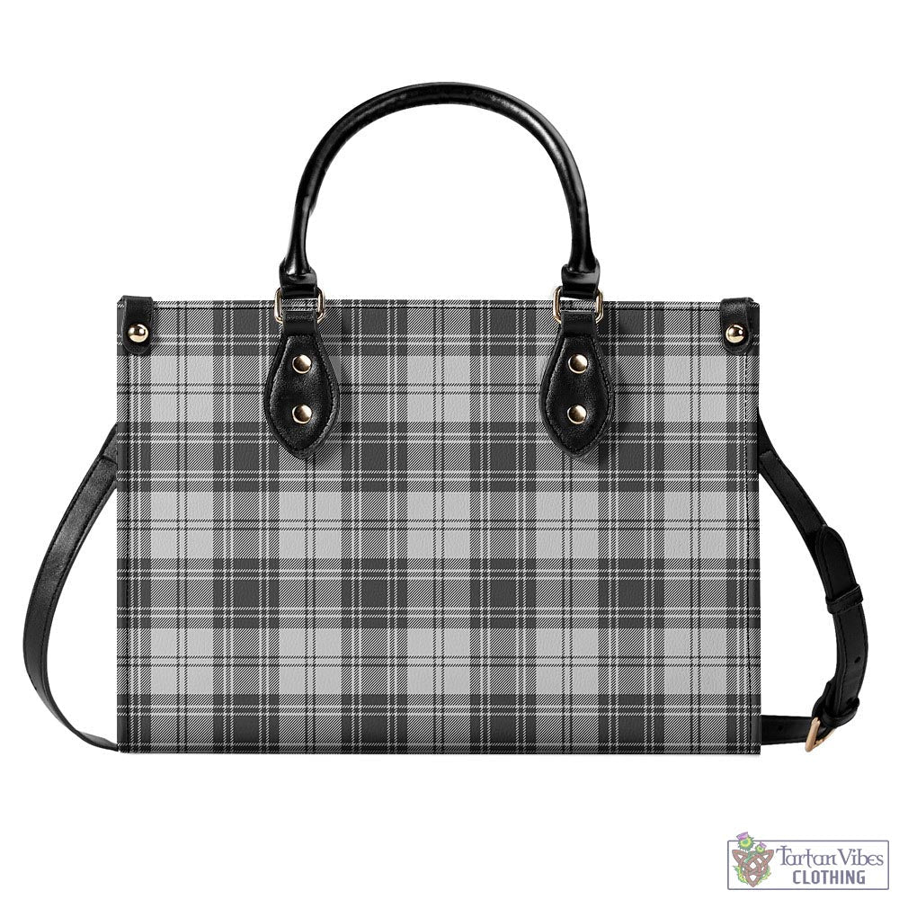 Glendinning Tartan Luxury Leather Handbags L - Tartan Vibes Clothing