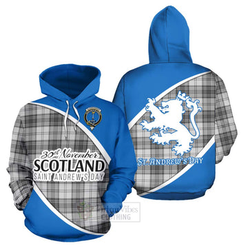 Glendinning Family Crest Tartan Hoodie Celebrate Saint Andrew's Day in Style Zip Hoodie - Tartan Vibes Clothing