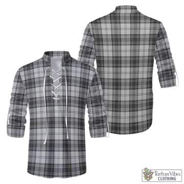 Glendinning Tartan Men's Scottish Traditional Jacobite Ghillie Kilt Shirt Men - Tartan Vibes Clothing