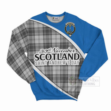Glendinning Family Crest Tartan Sweatshirt Celebrate Saint Andrew's Day in Style Unisex - Tartan Vibes Clothing