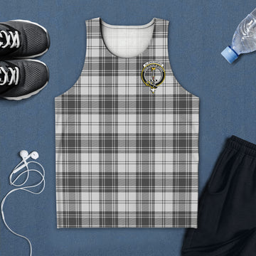 Glendinning Tartan Mens Tank Top with Family Crest 5XL - Tartan Vibes Clothing