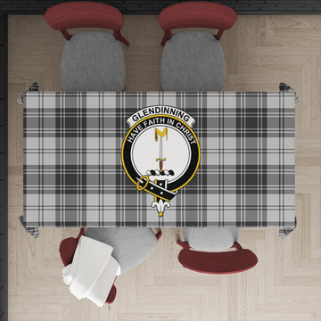 Glendinning Tartan Tablecloth with Family Crest XL 57.1"x70.9"(145x180cm) - Tartan Vibes Clothing