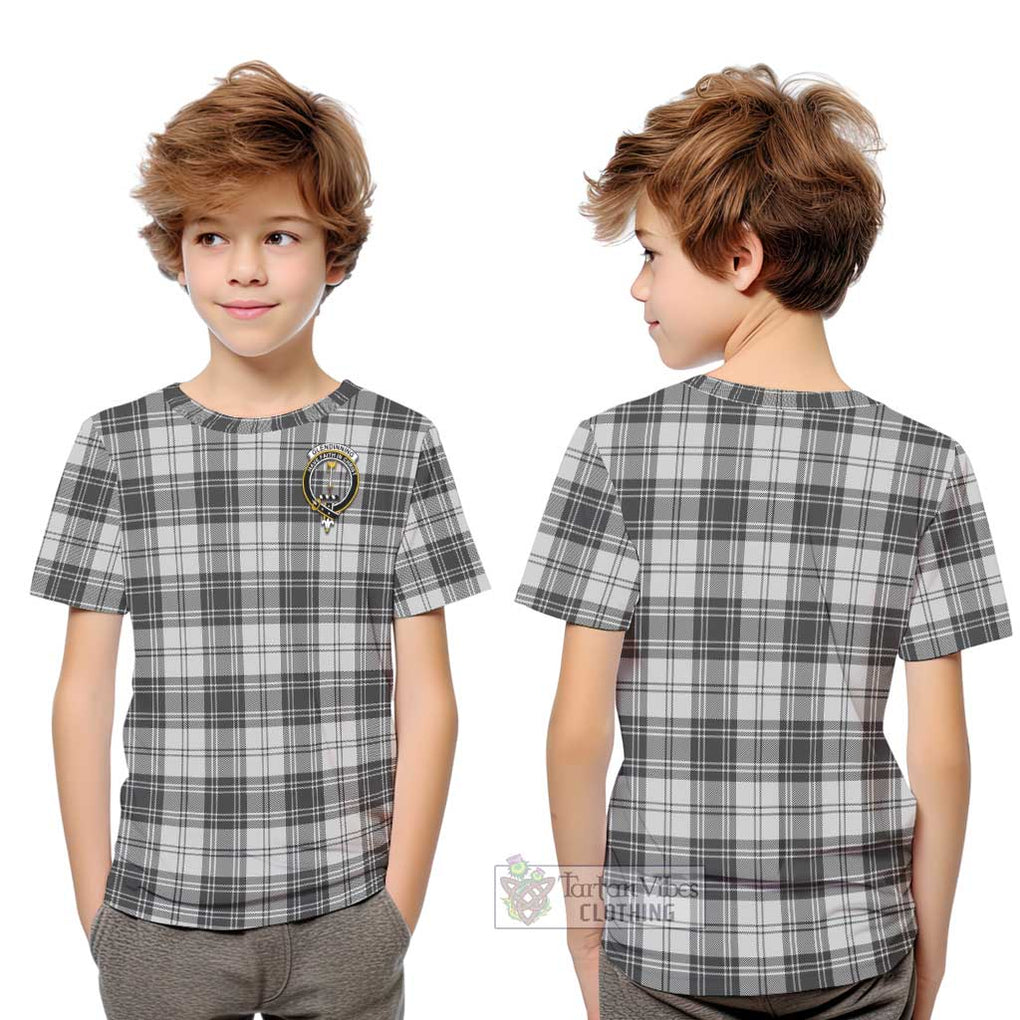 Glendinning Tartan Kid T-Shirt with Family Crest Youth XL Size14 - Tartan Vibes Clothing