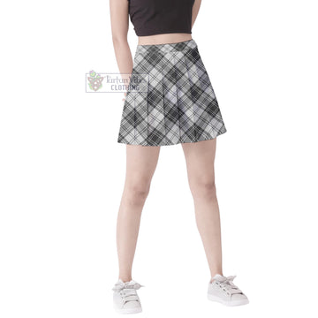 Glendinning Tartan Women's Plated Mini Skirt