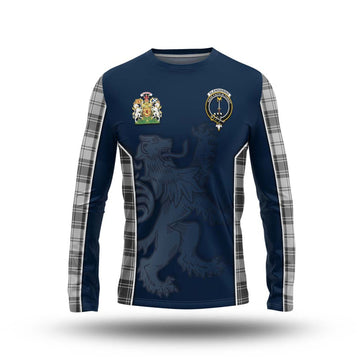 Glendinning Tartan Long Sleeve T-Shirt with Family Crest and Lion Rampant Vibes Sport Style Unisex - Tartan Vibes Clothing