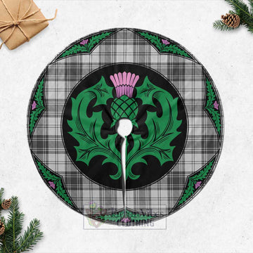 Glendinning Tartan Christmas Tree Skirt Scottish Thistle Style Casual Tree Skirts - Tartan Vibes Clothing