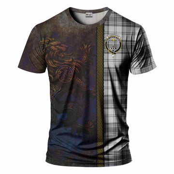 Glendinning Tartan Family Crest T-Shirt Alba Gu Brath Be Brave Lion Ancient Style