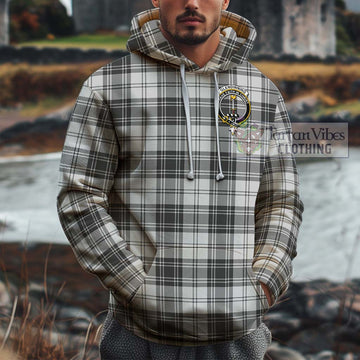 Glendinning Tartan Cotton Hoodie with Family Crest Zip Hoodie - Tartan Vibes Clothing