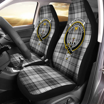 Glendinning Tartan Car Seat Cover with Family Crest One Size - Tartan Vibes Clothing