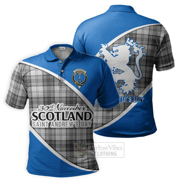 Glendinning Family Crest Tartan Polo Shirt Celebrate Saint Andrew's Day in Style Kid - Tartan Vibes Clothing