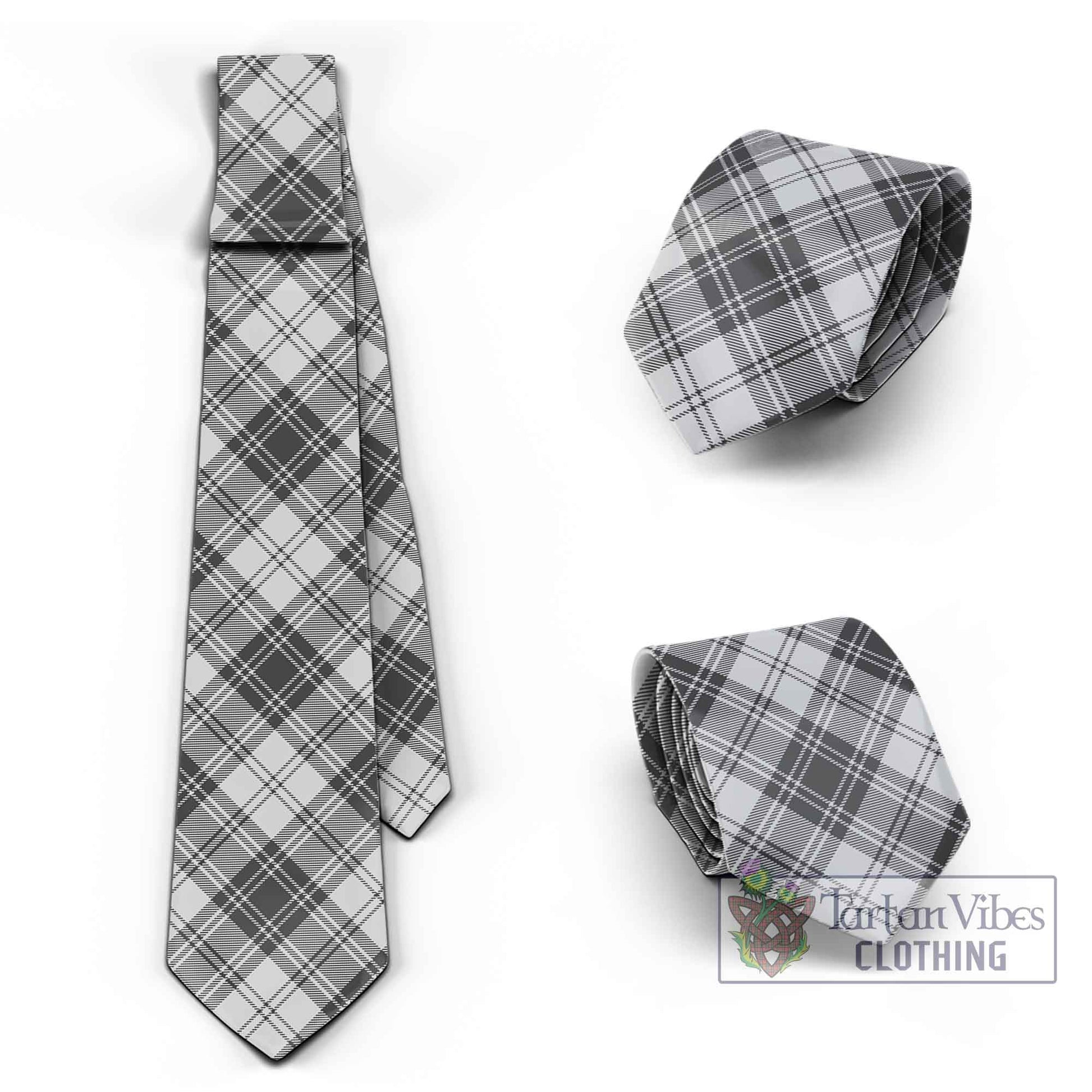 Glendinning Tartan Classic Necktie Cross Style Necktie One Size - Tartan Vibes Clothing