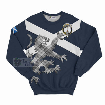 Glendinning Tartan Lion Rampant Sweatshirt Proudly Display Your Heritage with Alba Gu Brath and Clan Name Unisex - Tartan Vibes Clothing