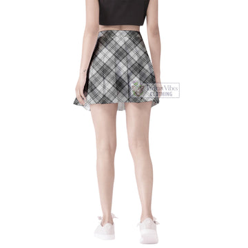 Glendinning Tartan Women's Plated Mini Skirt