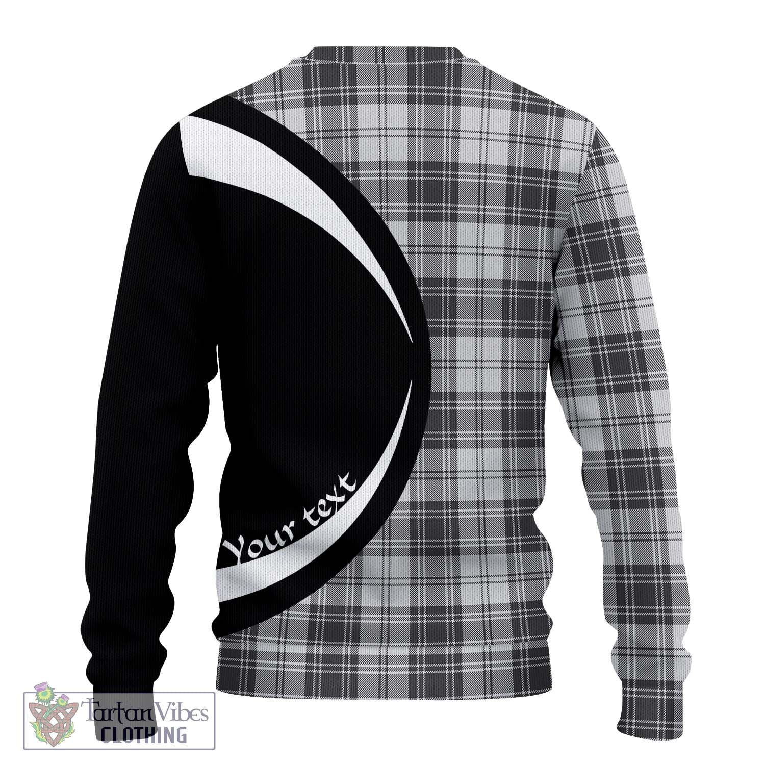 Glendinning Tartan Ugly Sweater with Family Crest Circle Style - Tartan Vibes Clothing