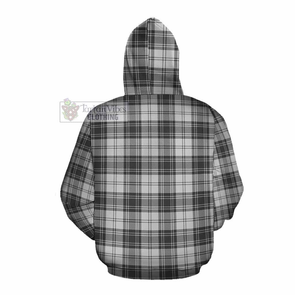 Glendinning Tartan Cotton Hoodie with Family Crest DNA In Me Style Pullover Hoodie - Tartan Vibes Clothing