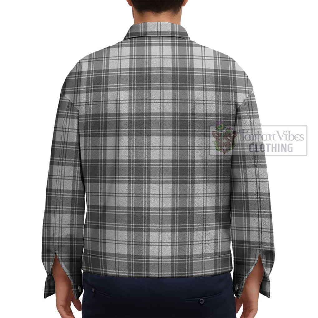 Glendinning Tartan Unisex Lapel Cotton Jacket - Tartan Vibes Clothing