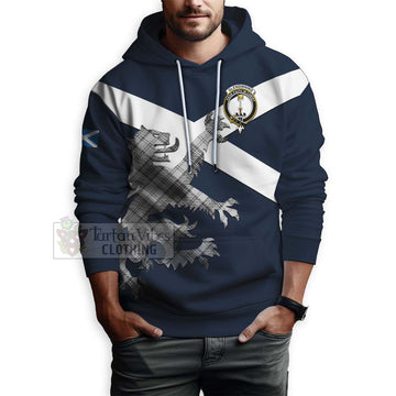 Glendinning Tartan Lion Rampant Hoodie Proudly Display Your Heritage with Alba Gu Brath and Clan Name - Tartan Vibes Clothing