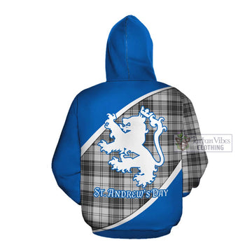 Glendinning Family Crest Tartan Cotton Hoodie Celebrate Saint Andrew's Day in Style Pullover Hoodie - Tartan Vibes Clothing