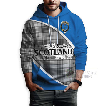 Glendinning Family Crest Tartan Hoodie Celebrate Saint Andrew's Day in Style - Tartan Vibes Clothing