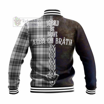 Glendinning Tartan Family Crest Baseball Jacket Alba Gu Brath Be Brave Lion Ancient Style