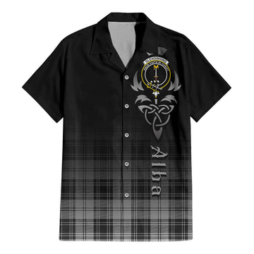 Glendinning Tartan Hawaiian Shirt Shirt Featuring Alba Gu Brath Family Crest Celtic Inspired - Tartan Vibes Clothing