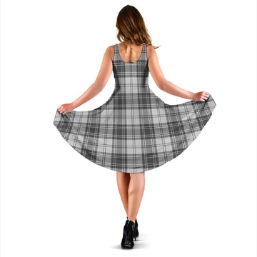 Glendinning Tartan Sleeveless Midi Womens Dress - Tartan Vibes Clothing