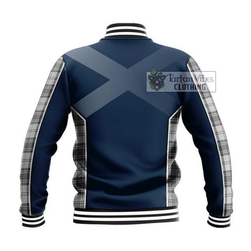 Glendinning Tartan Baseball Jacket with Family Crest and Lion Rampant Vibes Sport Style - Tartan Vibes Clothing