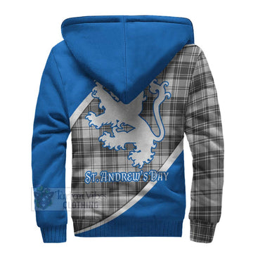 Glendinning Family Crest Tartan Sherpa Hoodie Celebrate Saint Andrew's Day in Style - Tartan Vibes Clothing
