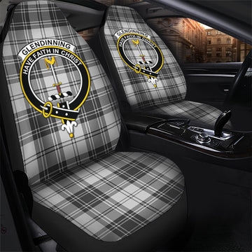 Glendinning Tartan Car Seat Cover with Family Crest - Tartan Vibes Clothing