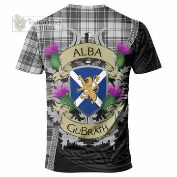 Glendinning Tartan Family Crest T-Shirt Lion Rampant Royal Thistle Shield Celtic Inspired - Tartan Vibes Clothing