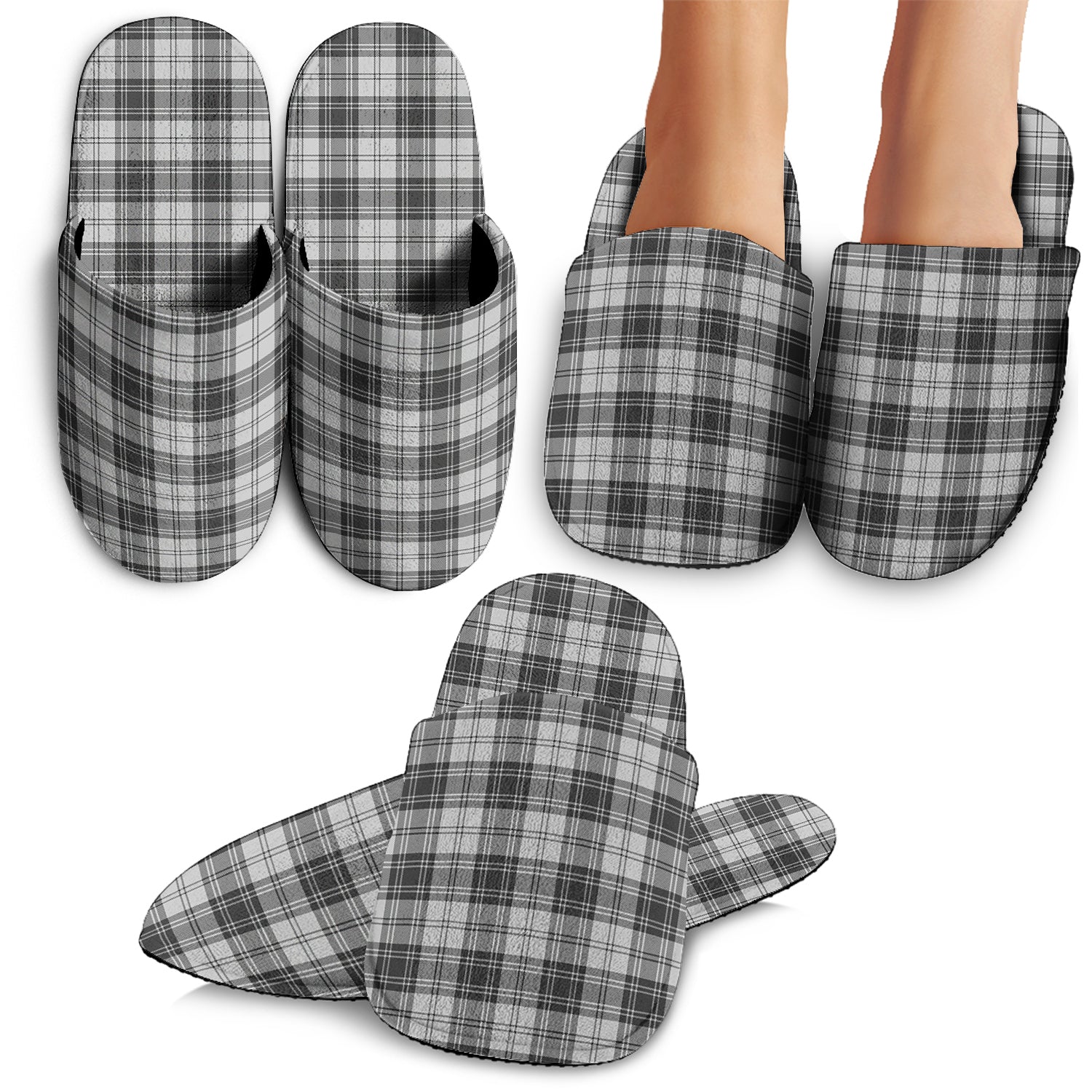 Glendinning Tartan Home Slippers - Tartan Vibes Clothing