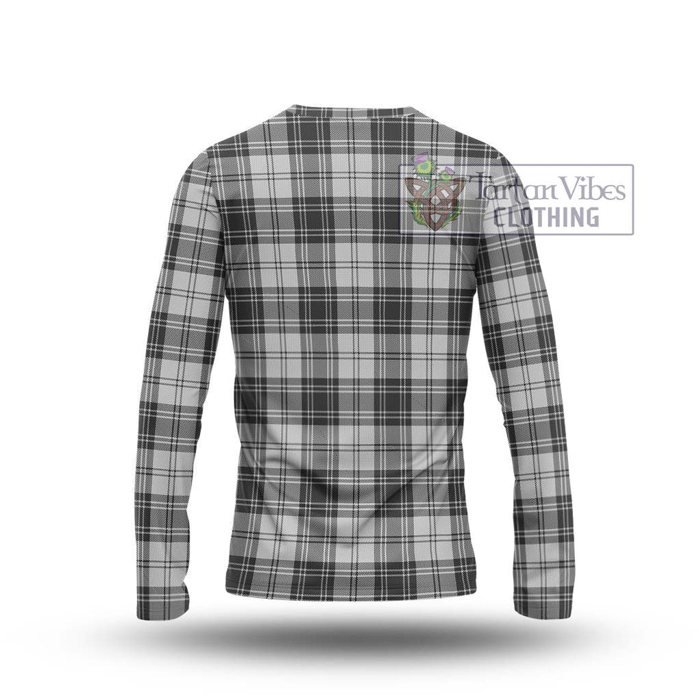 Glendinning Tartan Long Sleeve T-Shirt with Family Crest DNA In Me Style - Tartan Vibes Clothing