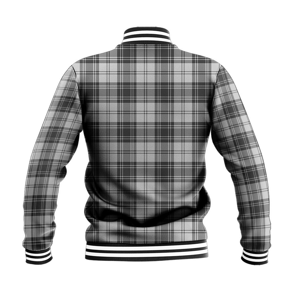 Glendinning Tartan Baseball Jacket with Family Crest - Tartan Vibes Clothing