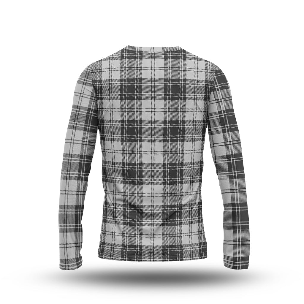 Glendinning Tartan Long Sleeve T-Shirt with Family Crest - Tartan Vibes Clothing