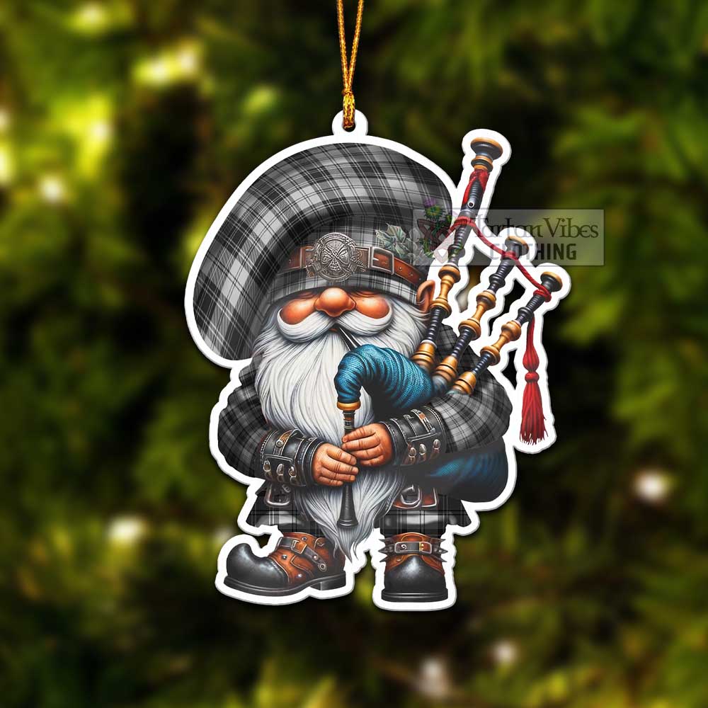 Glendinning Tartan Bagpiper Gnome Christmas Ornament - Tartan Vibes Clothing