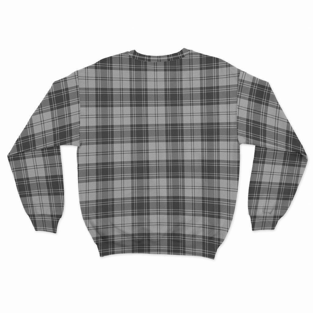 Glendinning Tartan Sweatshirt with Family Crest - Tartan Vibes Clothing
