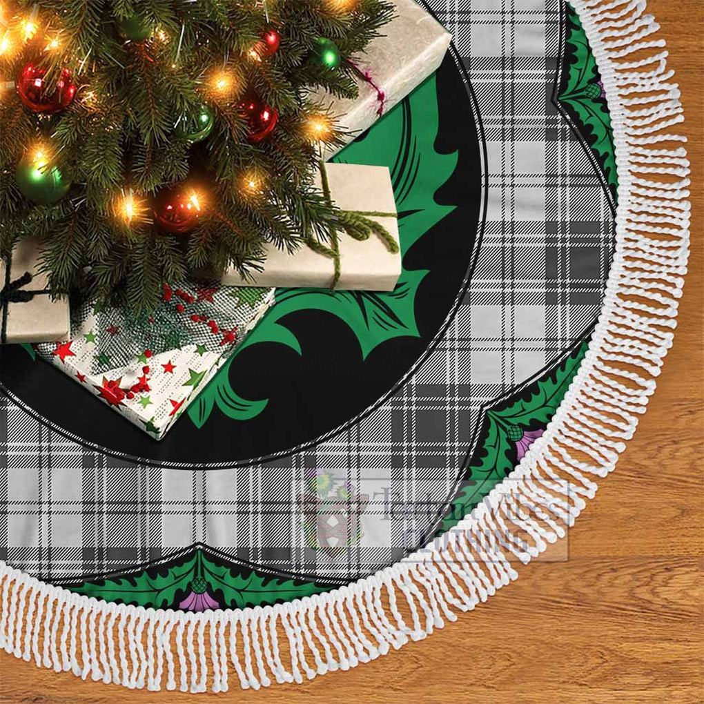 Glendinning Tartan Christmas Tree Skirt Scottish Thistle Style - Tartan Vibes Clothing