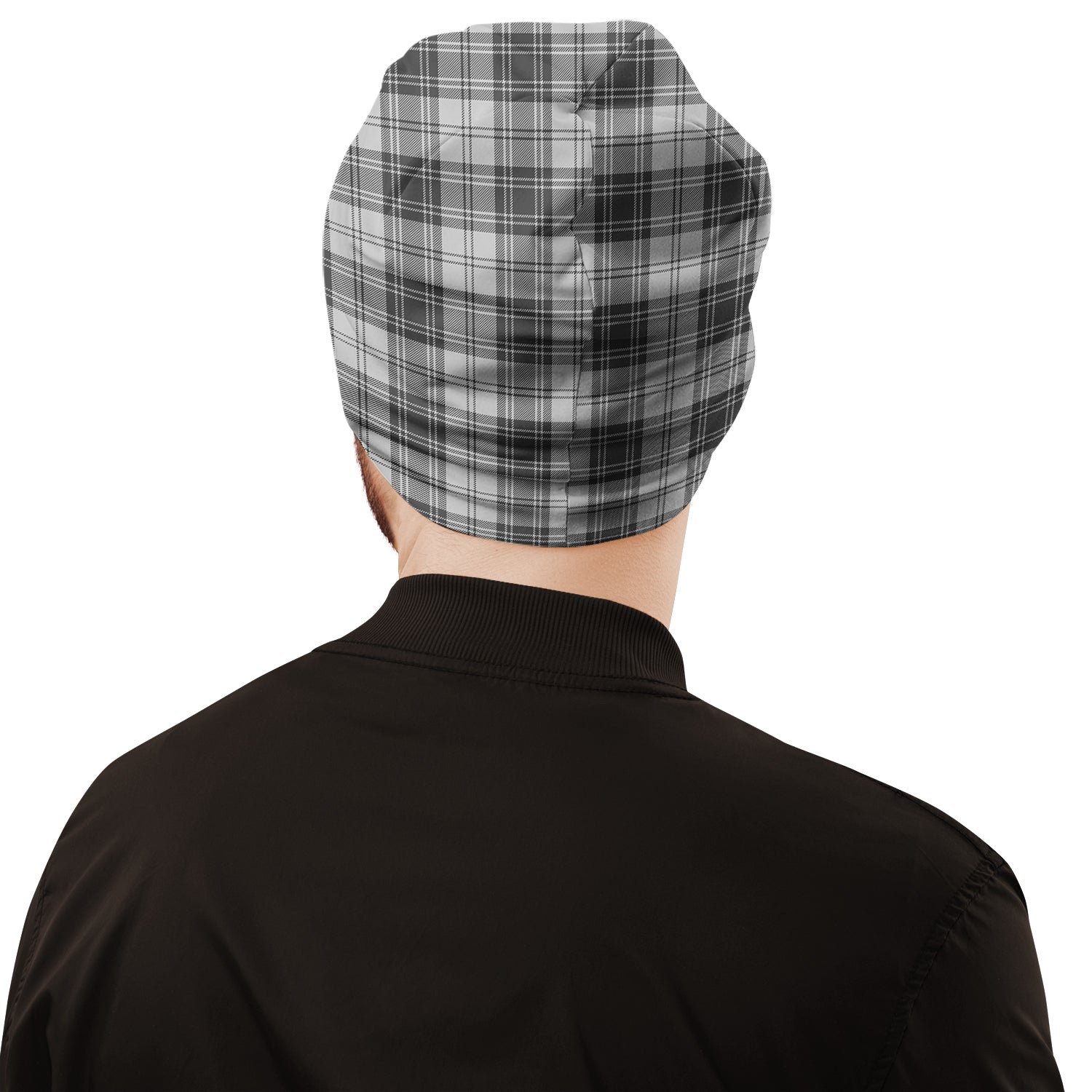 Glendinning Tartan Beanies Hat with Family Crest - Tartan Vibes Clothing