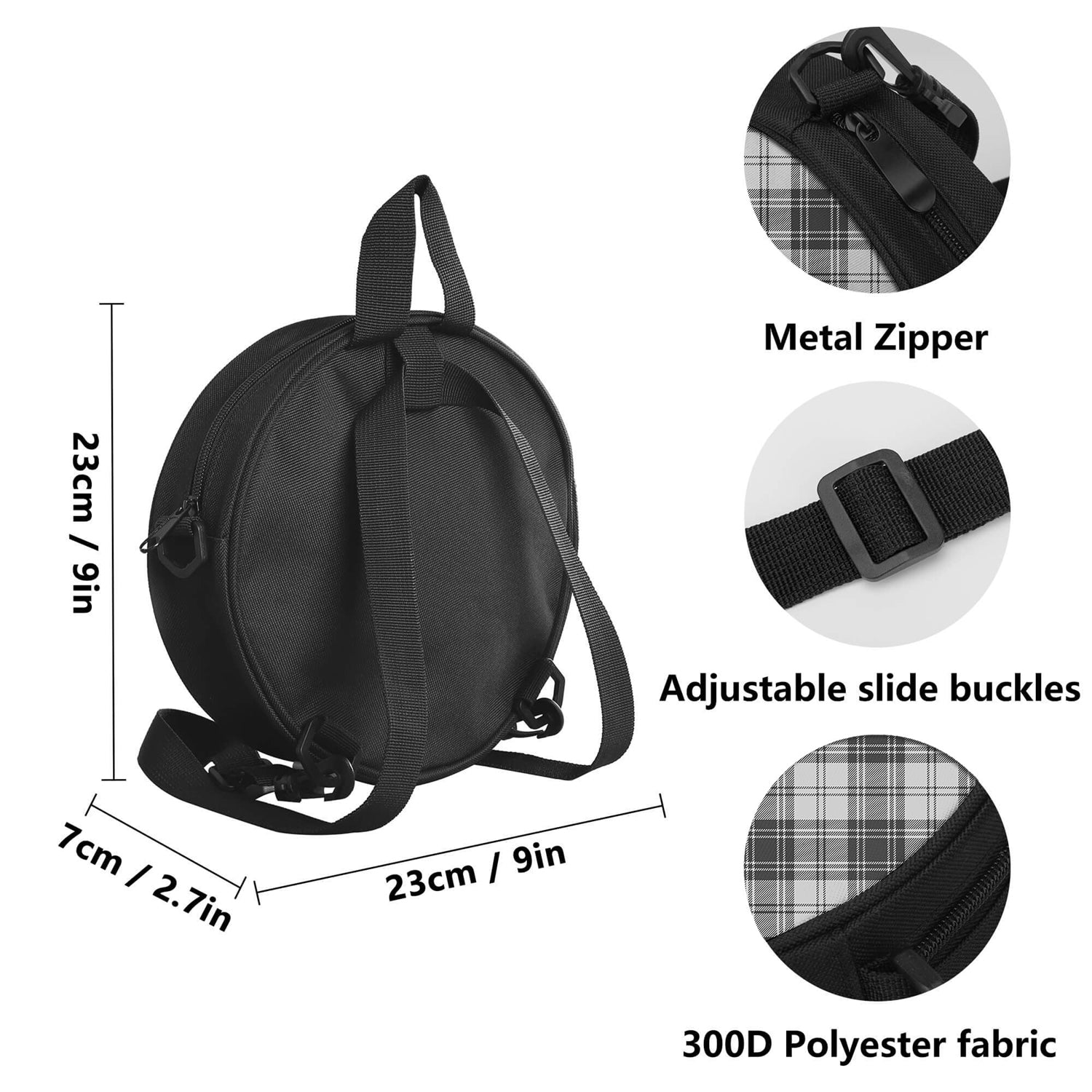 Glendinning Tartan Round Satchel Bags - Tartan Vibes Clothing