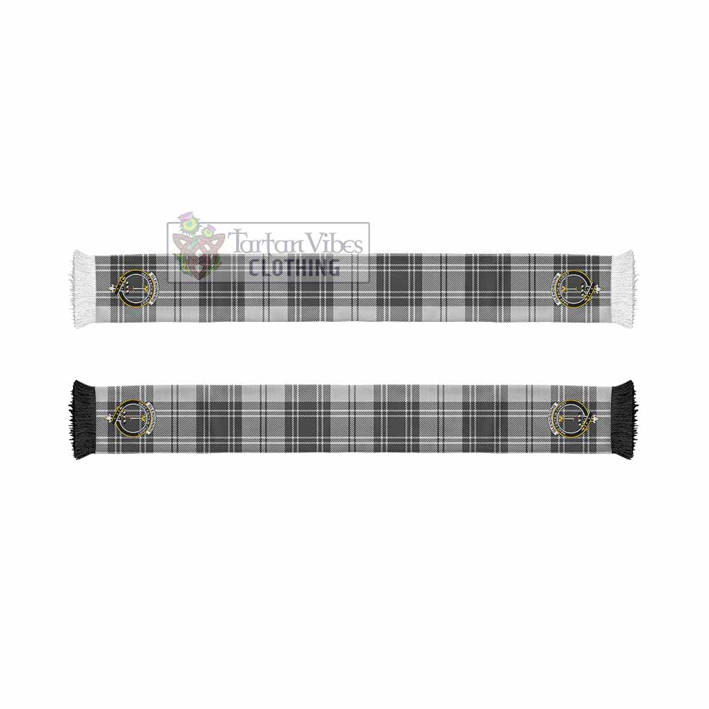 Tartan Vibes Clothing Glendinning Tartan Ruffneck Scarf with Family Crest